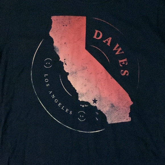 Women’s Dawes Band Concert T-Shirt - Picture 2 of 3